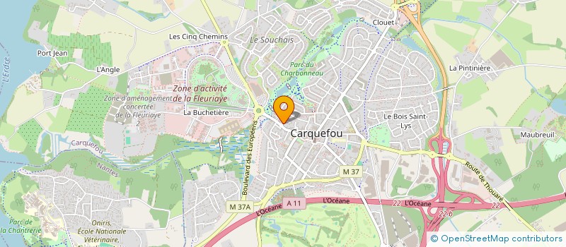 localisation de l'entreprise AXEO SERVICES NANTES NORD à CARQUEFOU