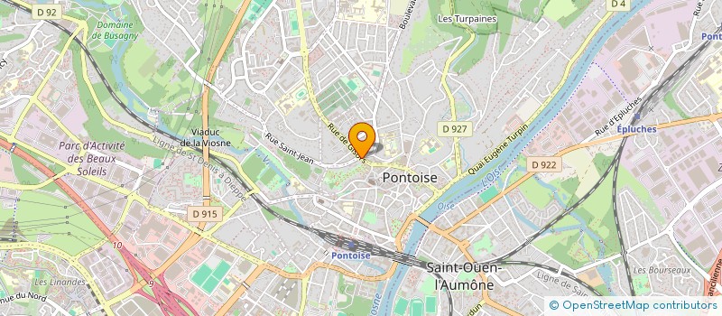 localisation de l'entreprise AXEPERF à PONTOISE