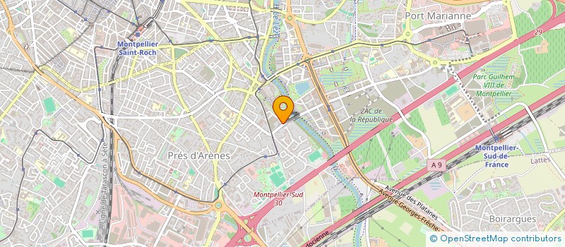 localisation de l'entreprise AXEPTIUM CAPITAL à MONTPELLIER