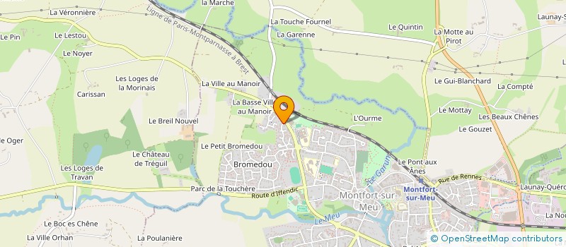 localisation de l'entreprise AXER FRANCE à MONTFORT-SUR-MEU