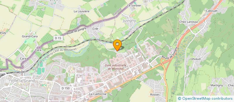 localisation de l'entreprise AXER PNEUMATIQUE  VILLE-LA-GRAND