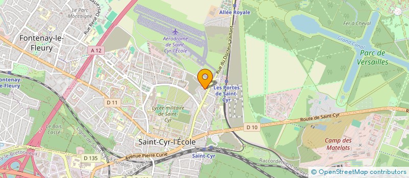 localisation de l'entreprise AXES AILES ACADEMY à SAINT-CYR-L'ECOLE