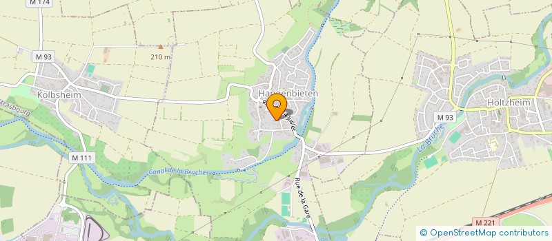 localisation de l'entreprise AXES PRESTA' NETT  HOLTZHEIM