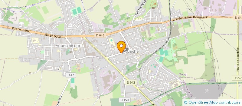 localisation de l'entreprise AXESS AUTO-PIECES  ANICHE