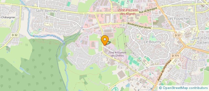 localisation de l'entreprise AXESS BAIN  SAINT-BERTHEVIN