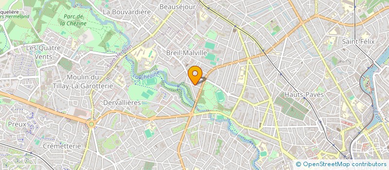 localisation de l'entreprise AXESS CIBLES CONSEIL ET FORMATION à NANTES