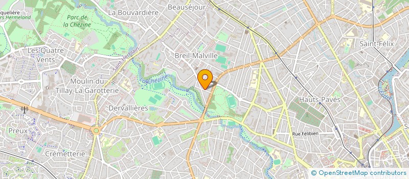localisation de l'entreprise AXESS CONSEIL ET FORMATION à NANTES