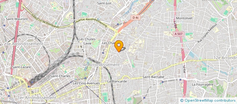 localisation de l'entreprise AXESS DEVELOPPEMENT à MARSEILLE