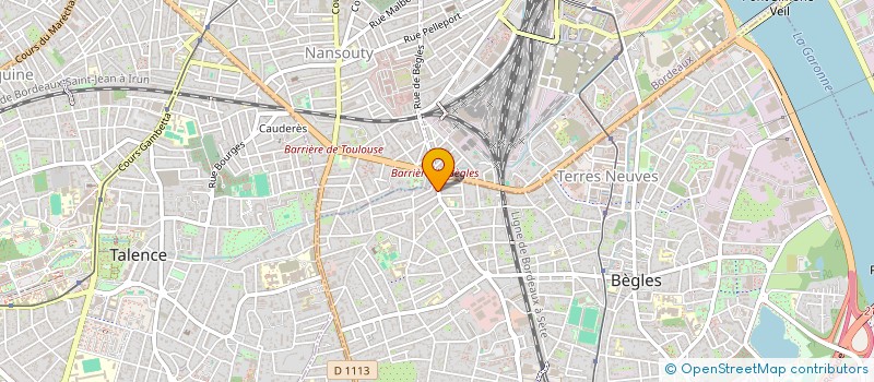 localisation de l'entreprise AXESS PATRIMOINE & FINANCE à BEGLES