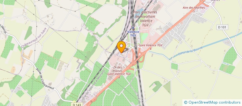 localisation de l'entreprise AXESS SOFTWARE à ALIXAN