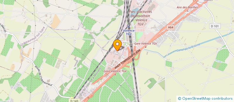 localisation de l'entreprise AXESS STRATEGIE DIGITALE à ALIXAN