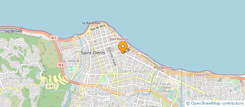 localisation de l'entreprise AXESS TECHNOLOGIE à SAINT DENIS