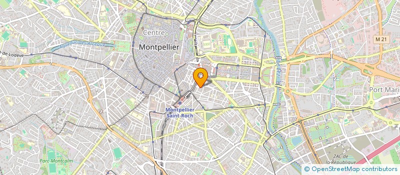 localisation de l'entreprise AXESSCODE à MONTPELLIER