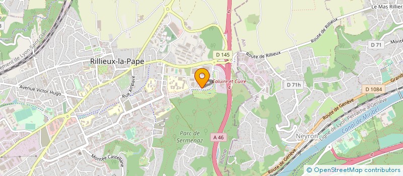 localisation de l'entreprise AXESSPACK à RILLIEUX-LA-PAPE