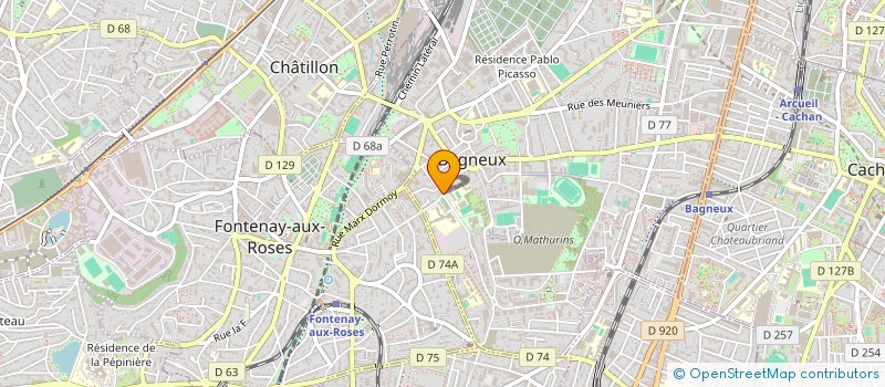 localisation de l'entreprise AXETECH à TARNOS