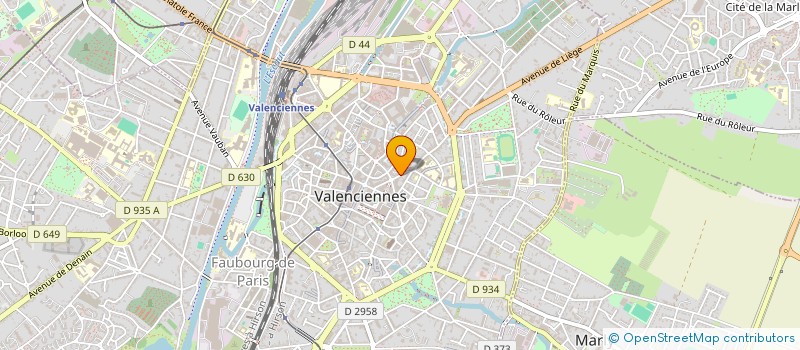 localisation de l'entreprise AXETEN  VALENCIENNES