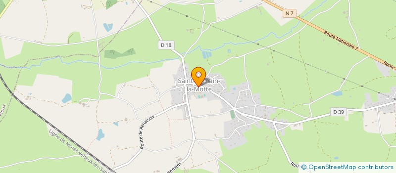 localisation de l'entreprise AXEYLIA  SAINT-ROMAIN-LA-MOTTE