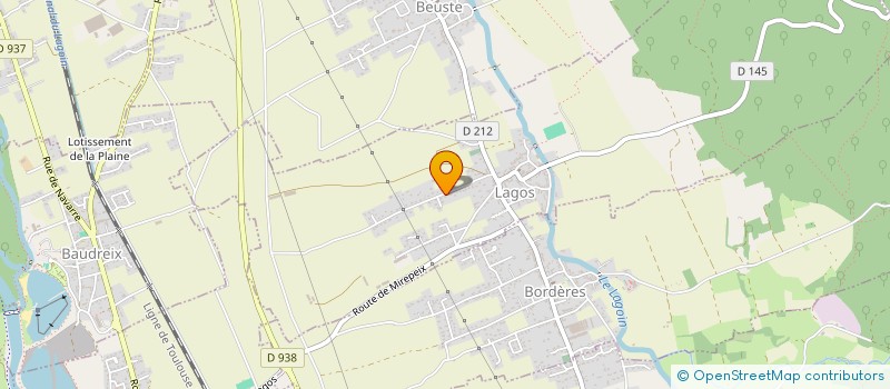 localisation de l'entreprise AXF  LAGOS