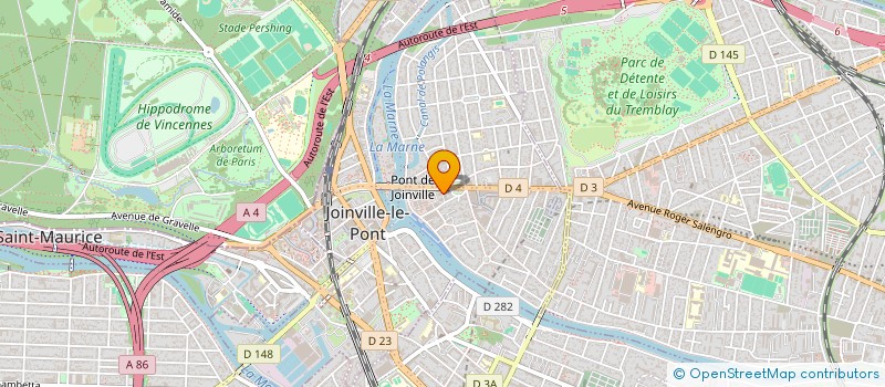 localisation de l'entreprise AXFA  JOINVILLE-LE-PONT