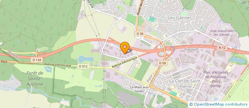 localisation de l'entreprise AXFLOW SA  PLAISIR