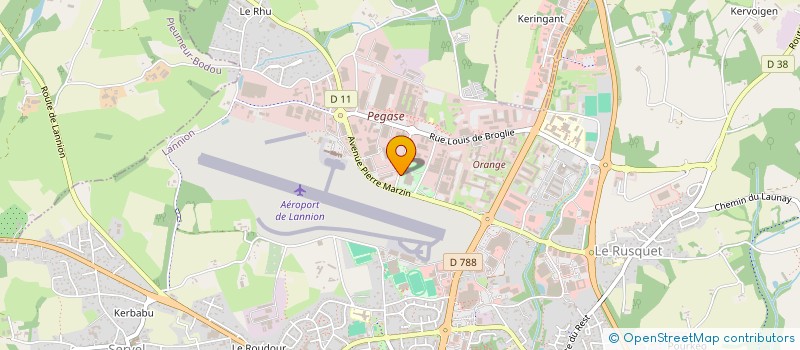 localisation de l'entreprise AXFORME à LANNION