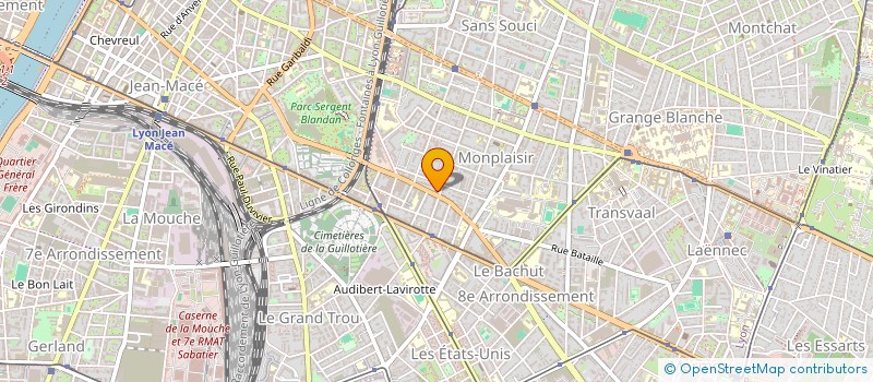 localisation de l'entreprise AXH EXPERTISES & CONSEILS  LYON