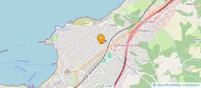 localisation de l'entreprise AXHELIMMO  CIBOURE