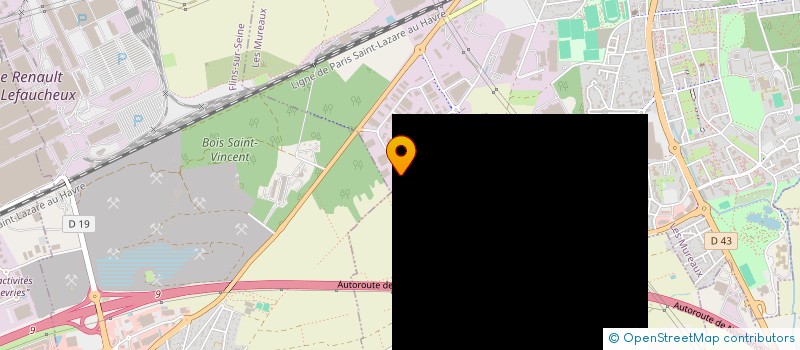 localisation de l'entreprise AXI 20 à LES MUREAUX