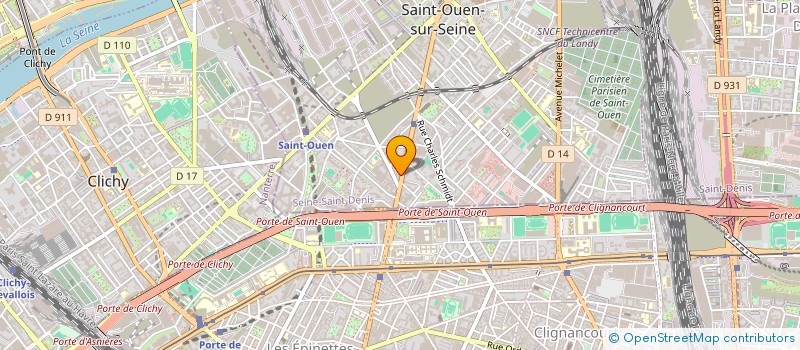localisation de l'entreprise AXI BAT à SAINT-OUEN-SUR-SEINE