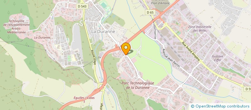 localisation de l'entreprise AXI RESEAUX PLUS à AIX-EN-PROVENCE