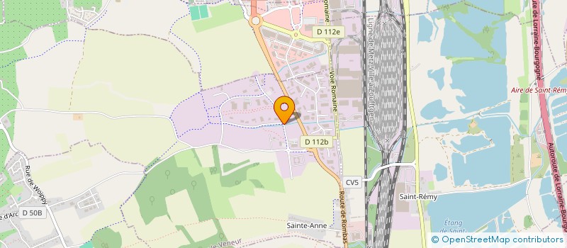 localisation de l'entreprise AXIA 7 à NORROY-LE-VENEUR