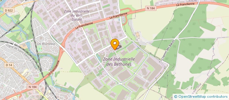 localisation de l'entreprise AXIAL à SAINT-OUEN-L'AUMONE