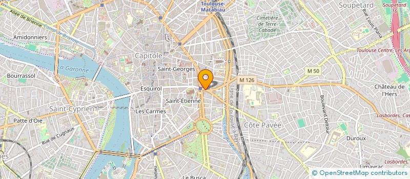 localisation de l'entreprise AXIAL COMPANY à TOULOUSE