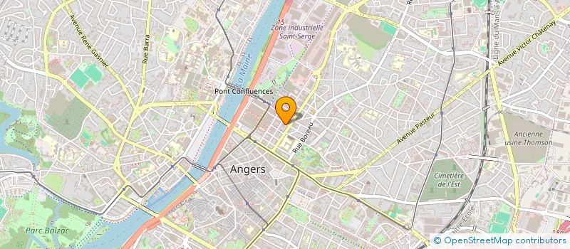 localisation de l'entreprise AXIAL IMMO2 à ANGERS