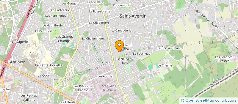 localisation de l'entreprise AXIAL IMMOBILIER  SAINT-AVERTIN