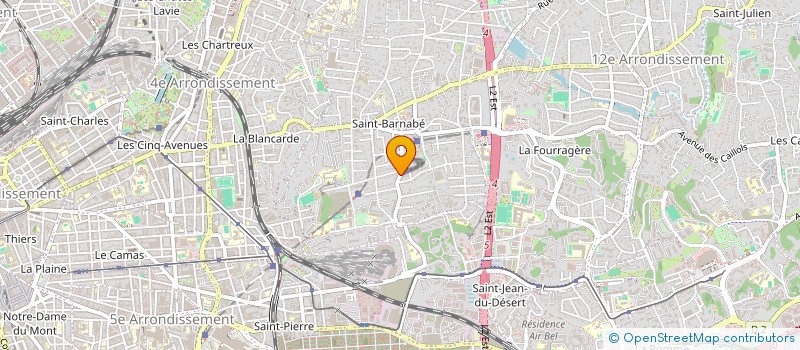 localisation de l'entreprise AXIAL SARL  MARSEILLE