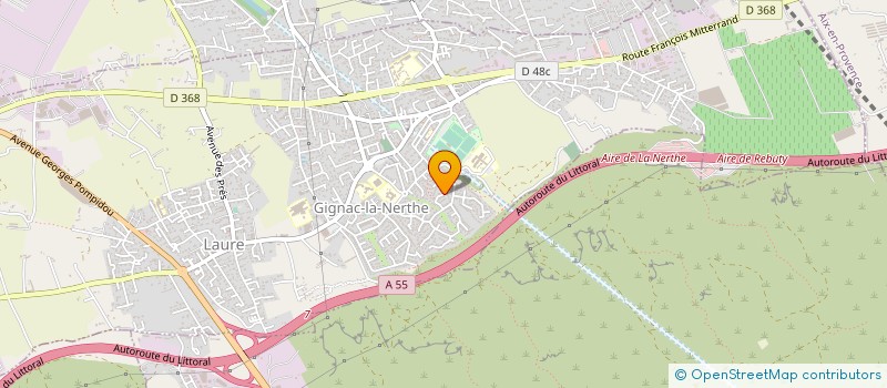 localisation de l'entreprise AXIAL SIGNALISATION  GIGNAC-LA-NERTHE