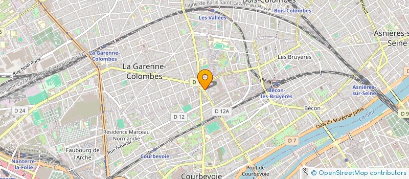 localisation de l'entreprise AXIALYS à LEVALLOIS-PERRET