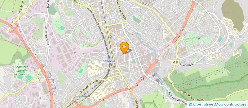 localisation de l'entreprise AXIANEO  SAINT-ETIENNE