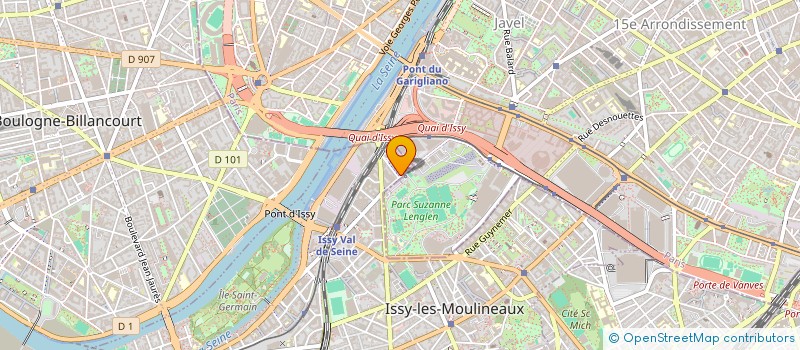 localisation de l'entreprise AXIANS INFRAS TELECOM - GIE à ISSY-LES-MOULINEAUX