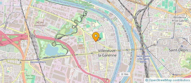 localisation de l'entreprise AXIBAT CONSEIL  VILLENEUVE-LA-GARENNE