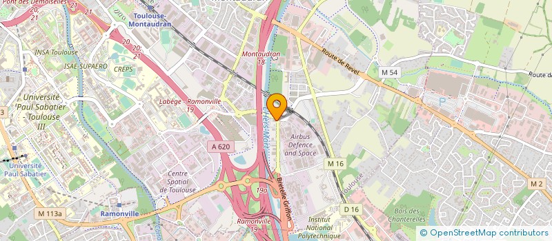 localisation de l'entreprise AXIDOC à TOULOUSE