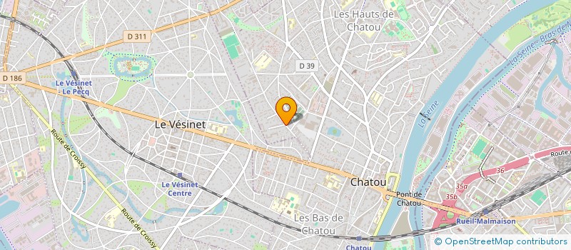 localisation de l'entreprise AXIIM  CHATOU