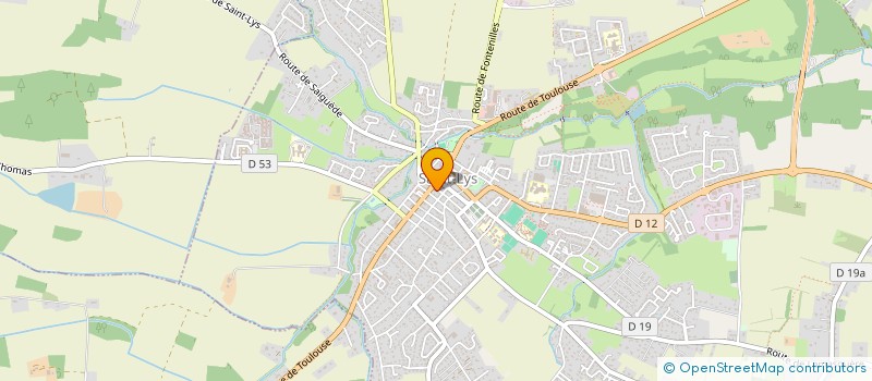 localisation de l'entreprise AXILAN à LUC-SUR-ORBIEU
