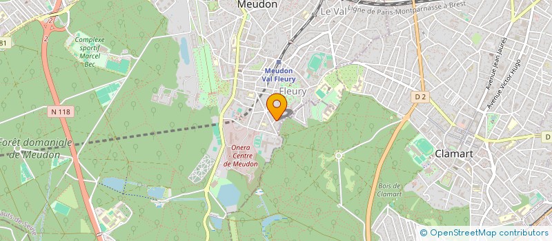 localisation de l'entreprise AXILE à MEUDON