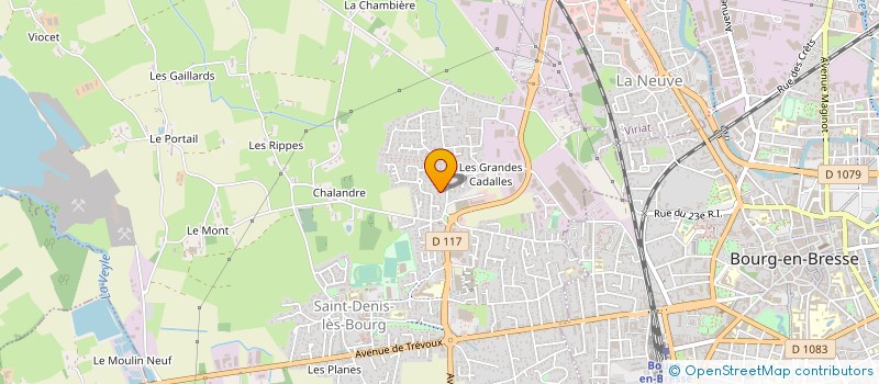 localisation de l'entreprise AXIMA INGENIERIE à SAINT-DENIS-LES-BOURG