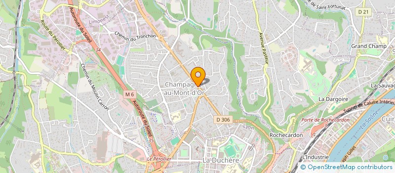 localisation de l'entreprise AXIMMO  CHAMPAGNE-AU-MONT-D'OR