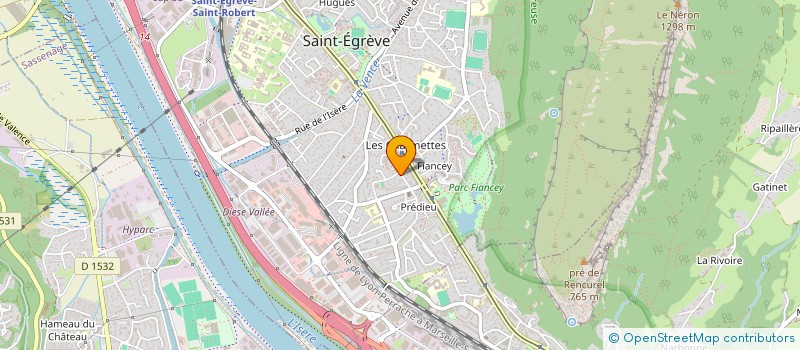 localisation de l'entreprise AXIMO  SAINT-EGREVE