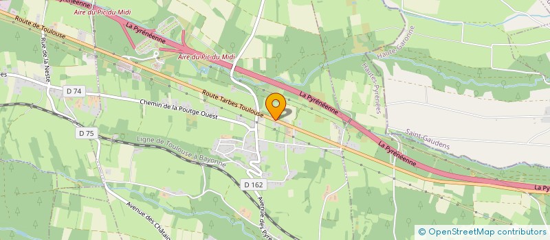 localisation de l'entreprise AXIMOTRAVO  ASPIN-AURE