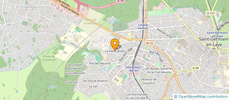 localisation de l'entreprise AXIN  SAINT-GERMAIN-EN-LAYE